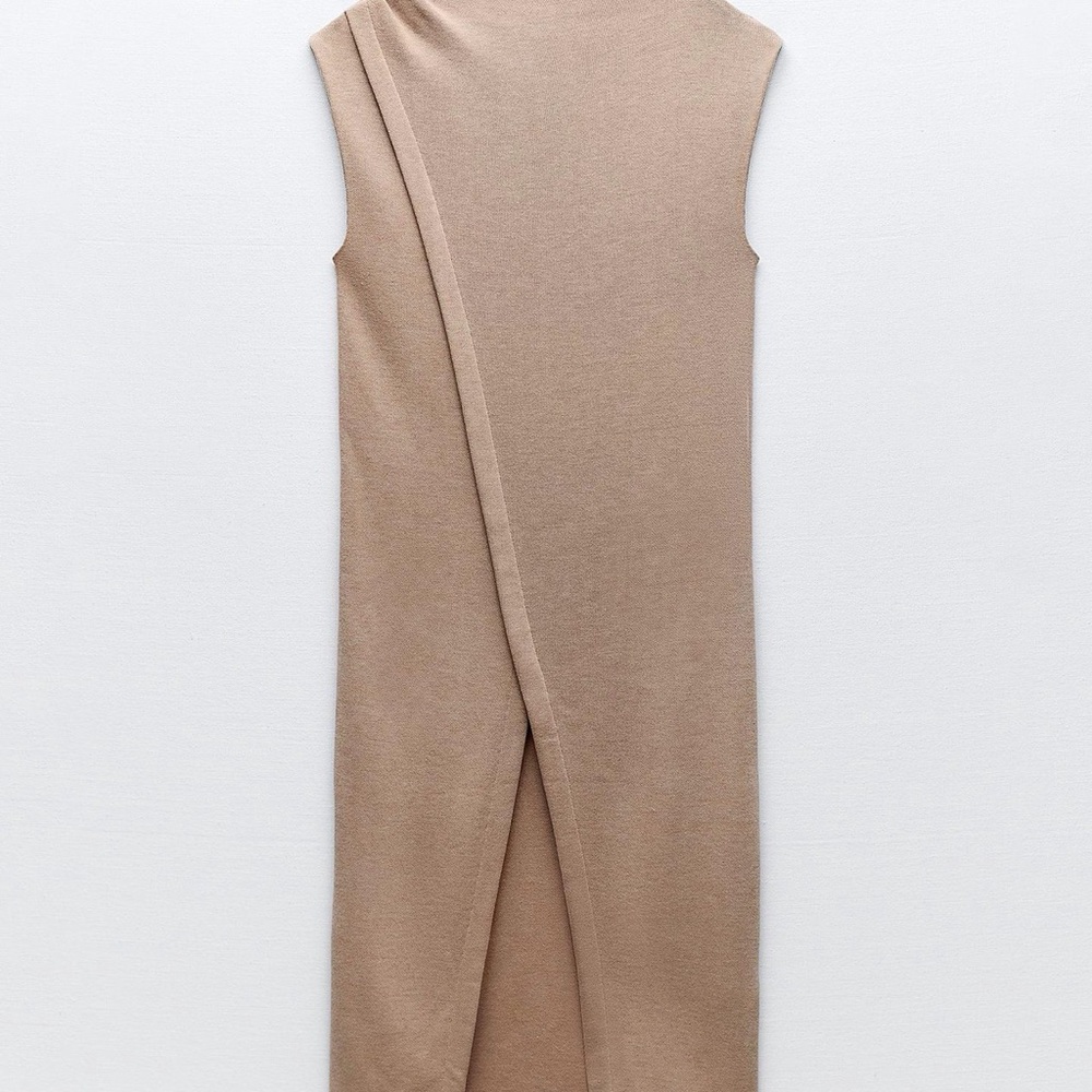 NWT Taupe Brown soft dress